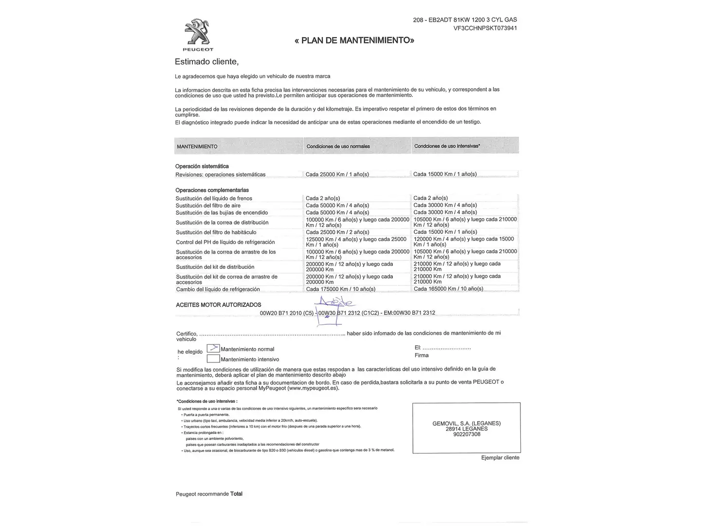 Mantenimiento