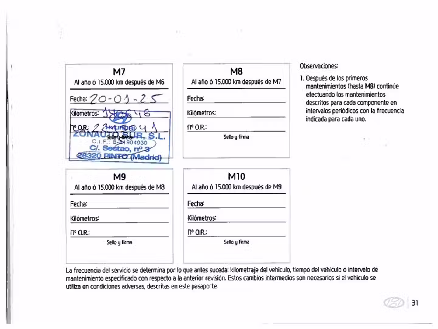 Mantenimiento