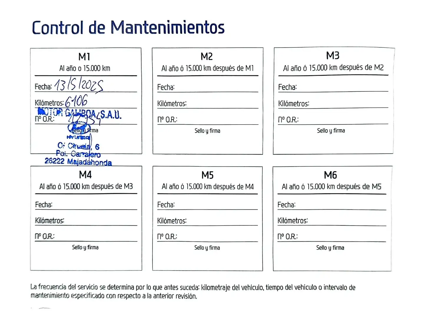 Mantenimiento