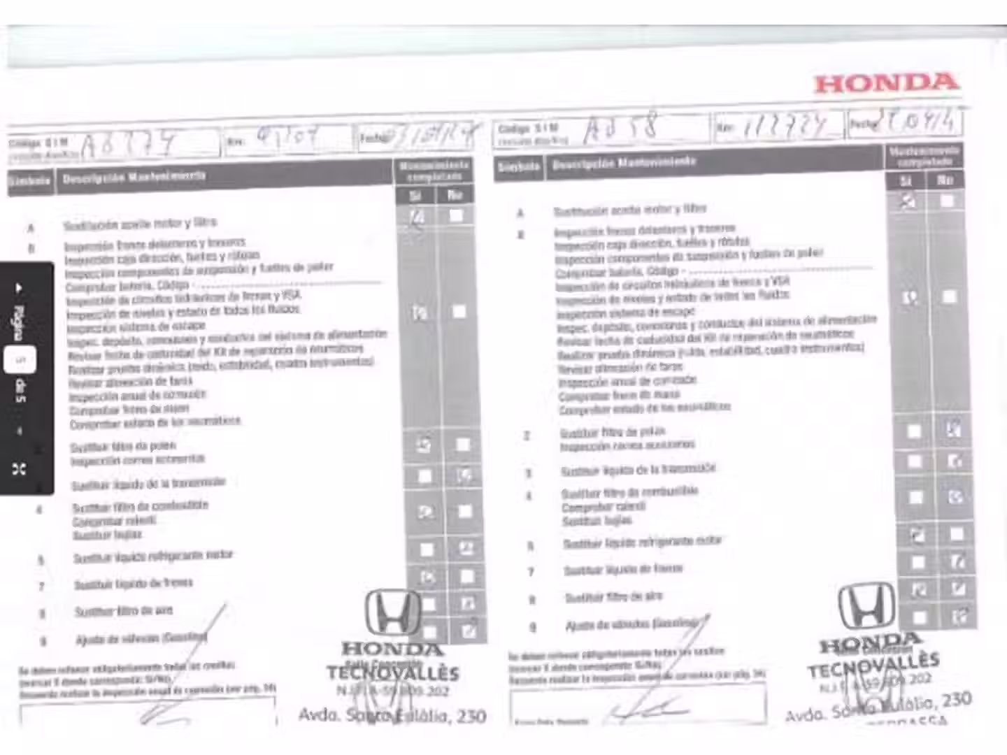 Mantenimiento