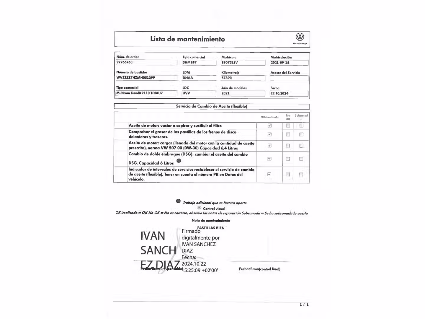 Mantenimiento
