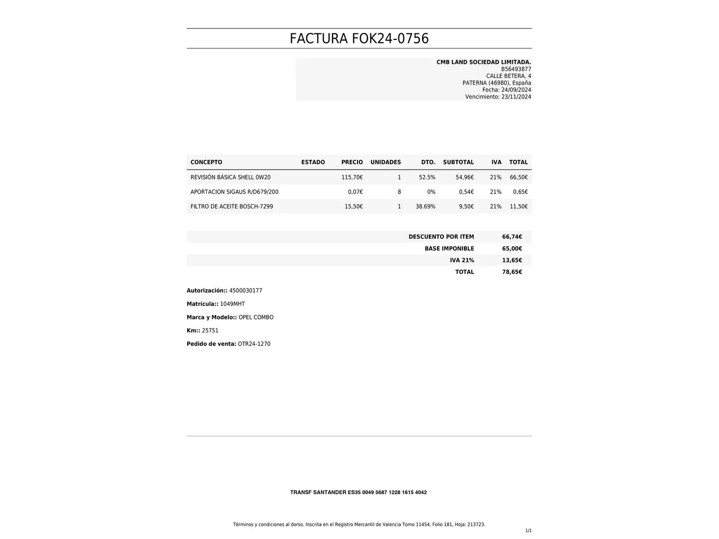 Mantenimiento