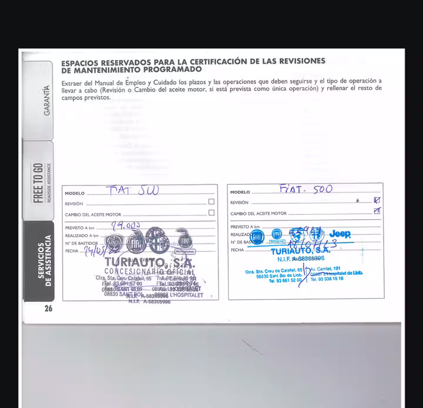 Mantenimiento