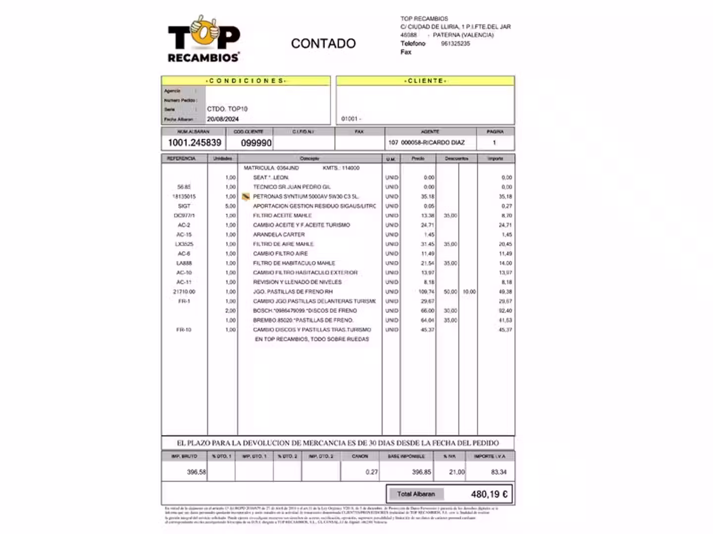 Mantenimiento