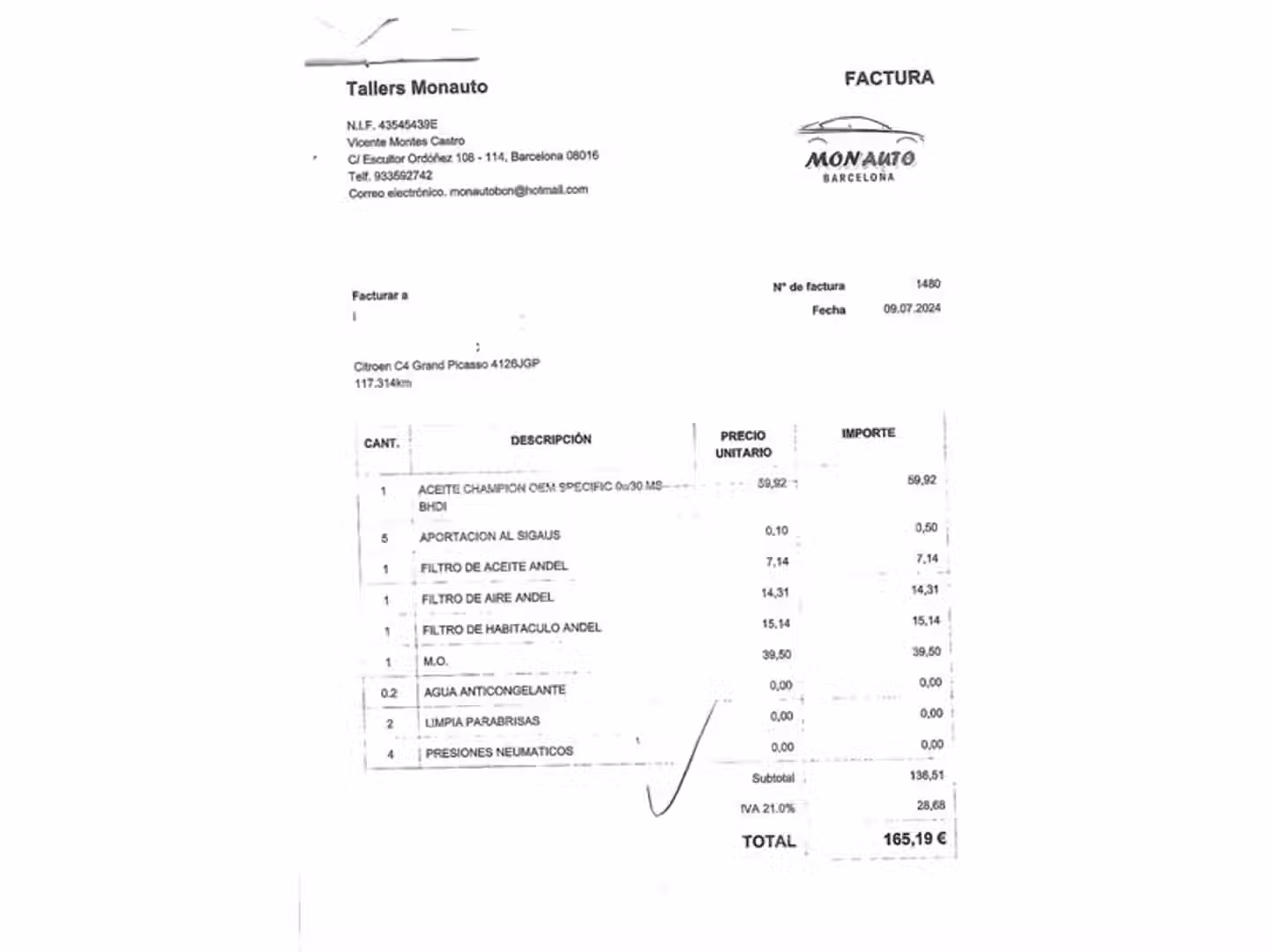 Mantenimiento