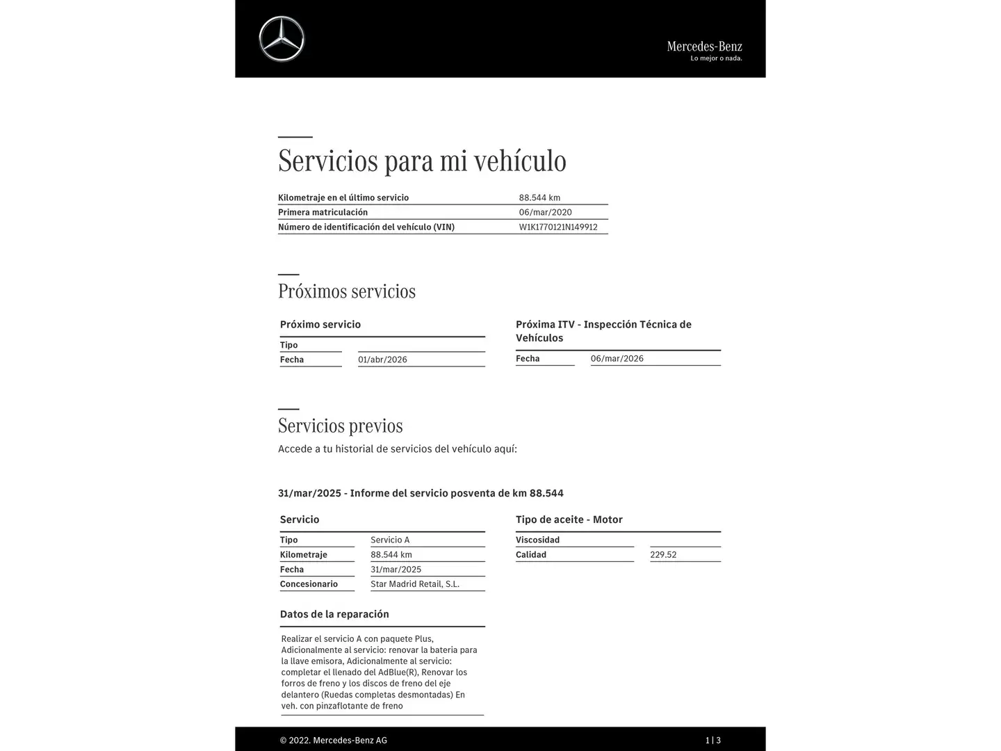 Mantenimiento
