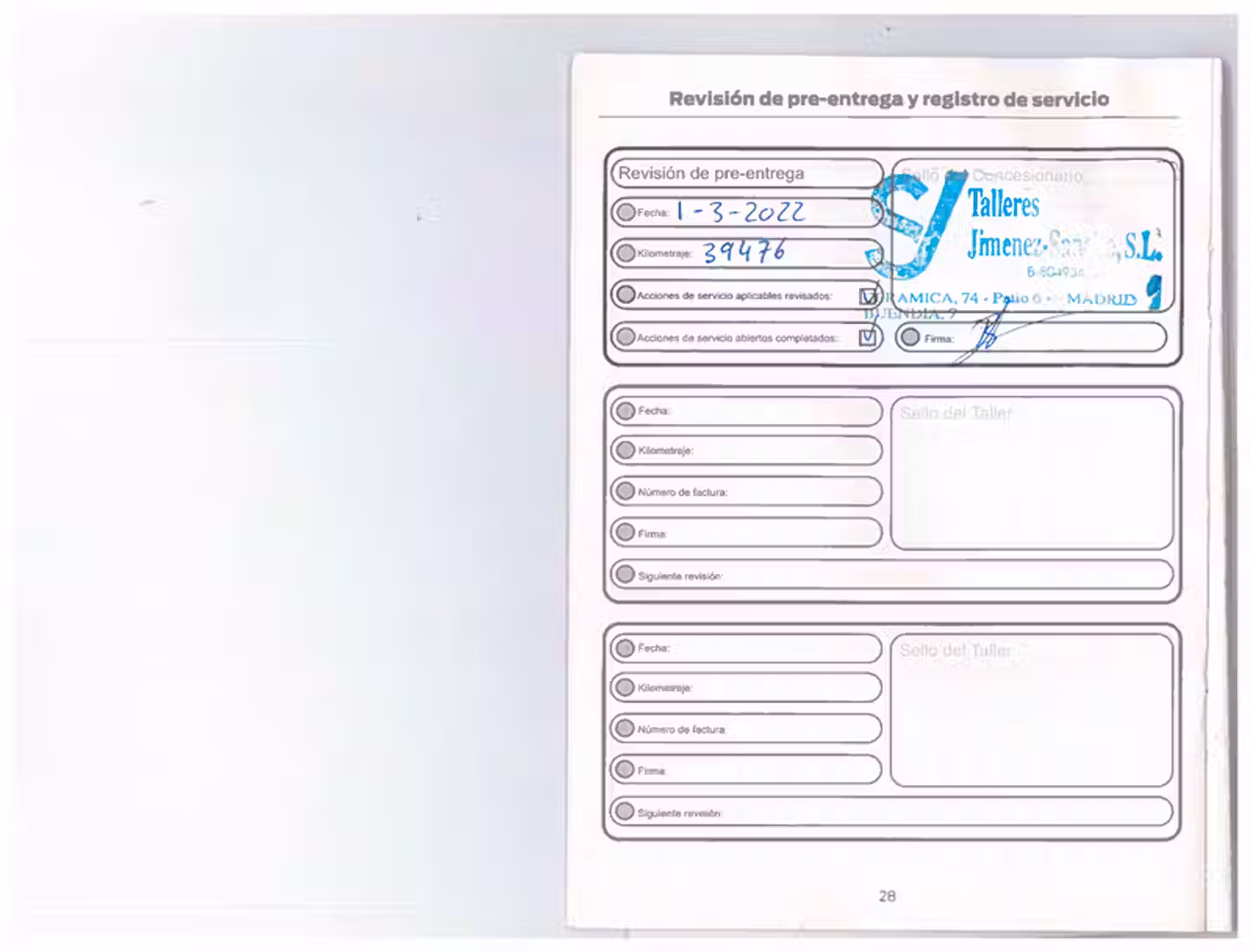 Mantenimiento