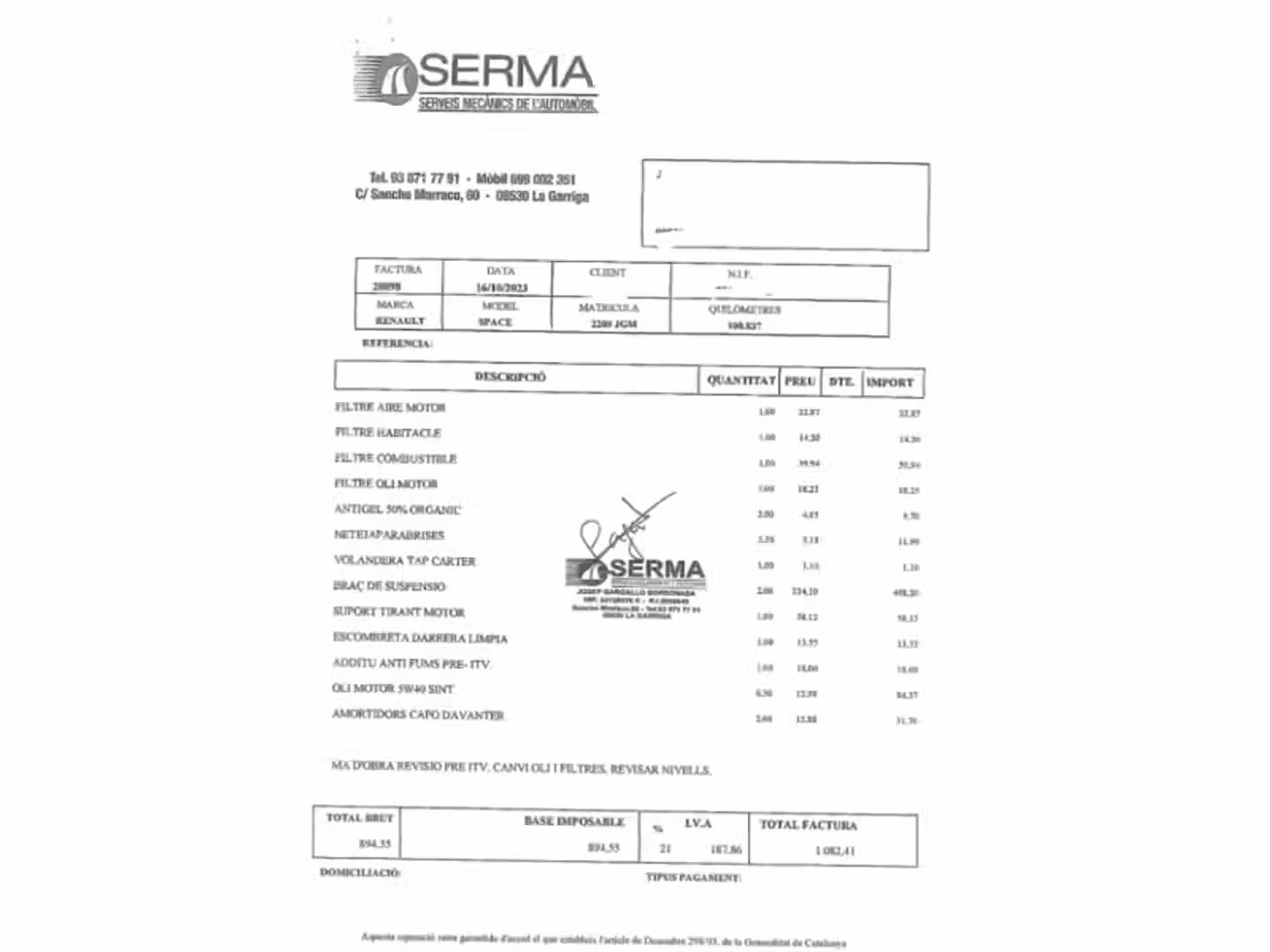 Mantenimiento