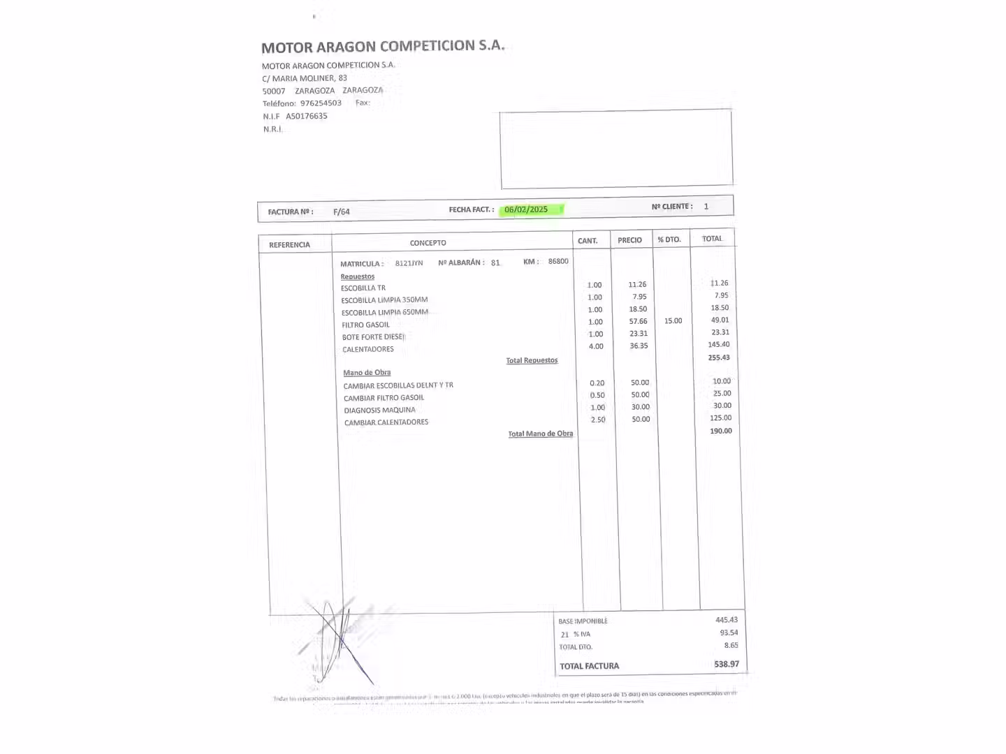 Mantenimiento