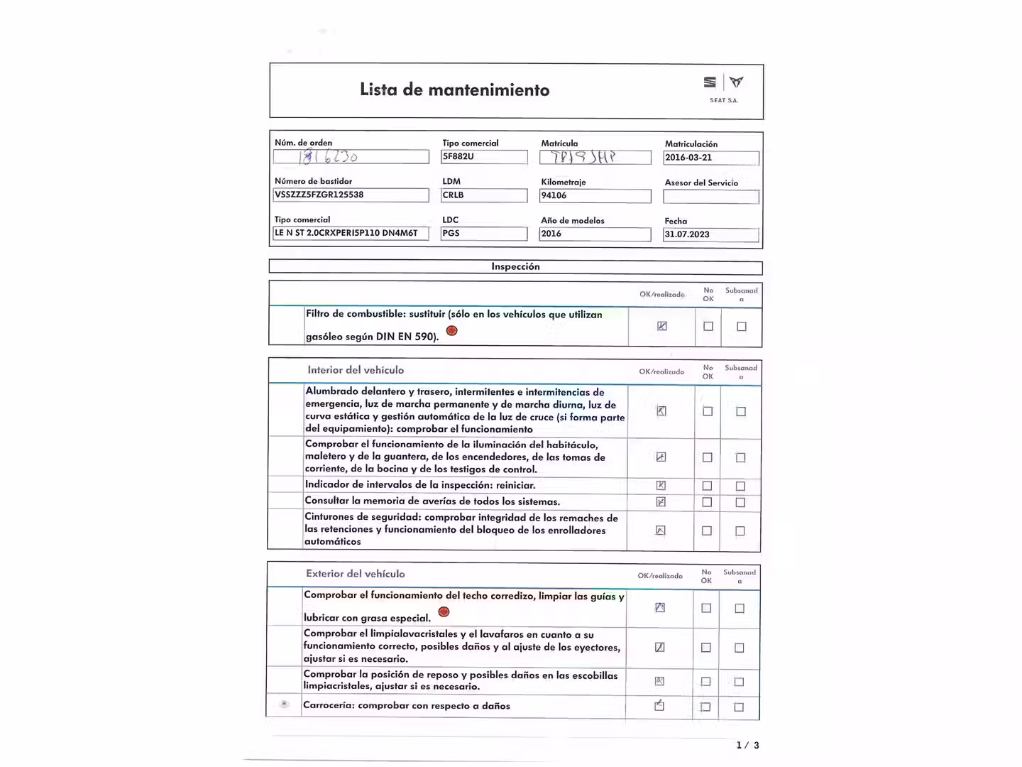 Mantenimiento