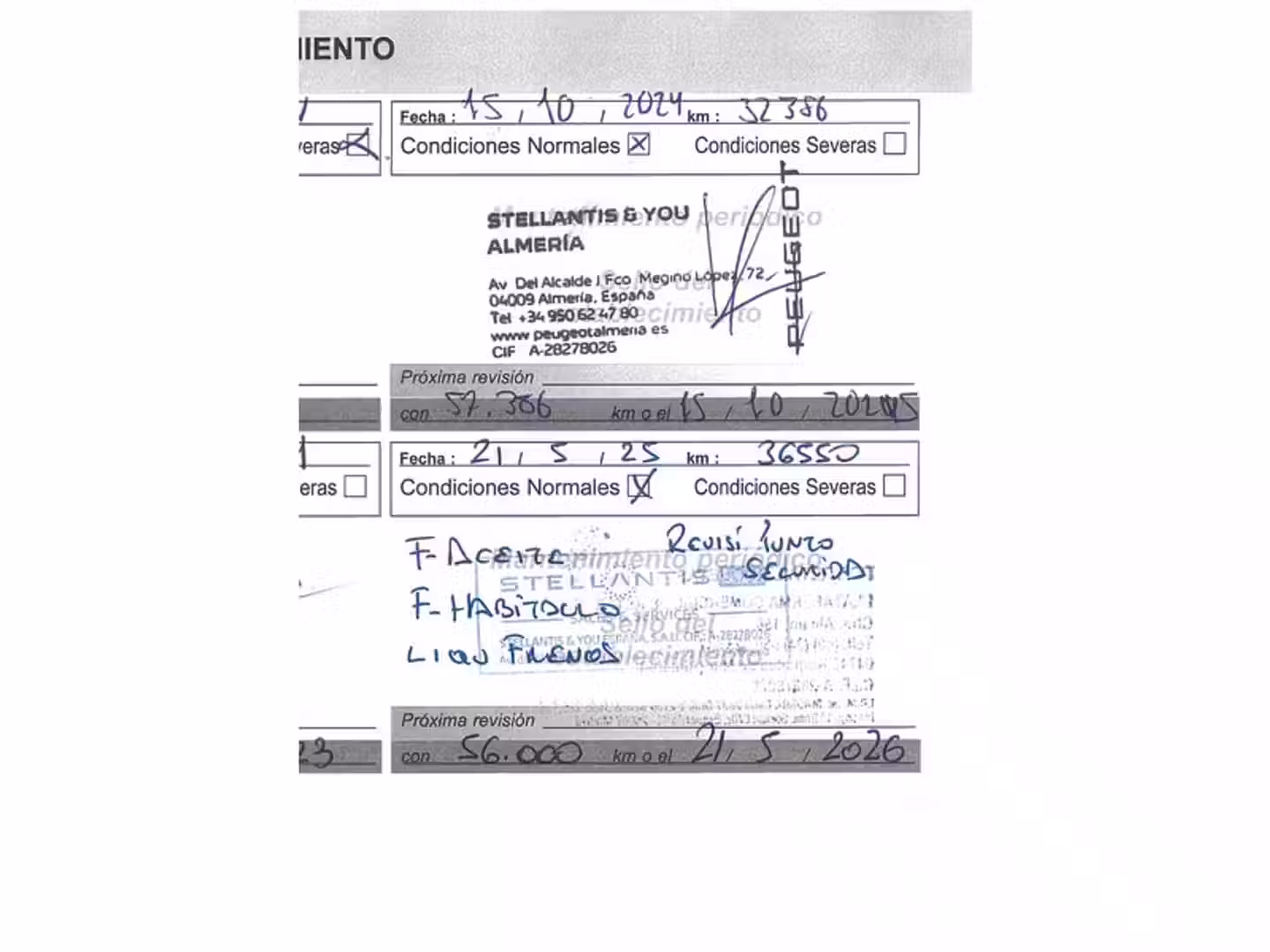 Mantenimiento