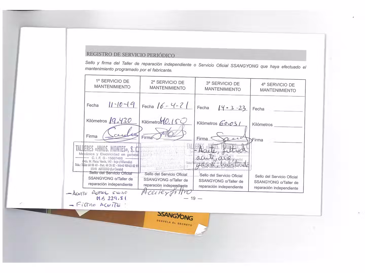 Mantenimiento