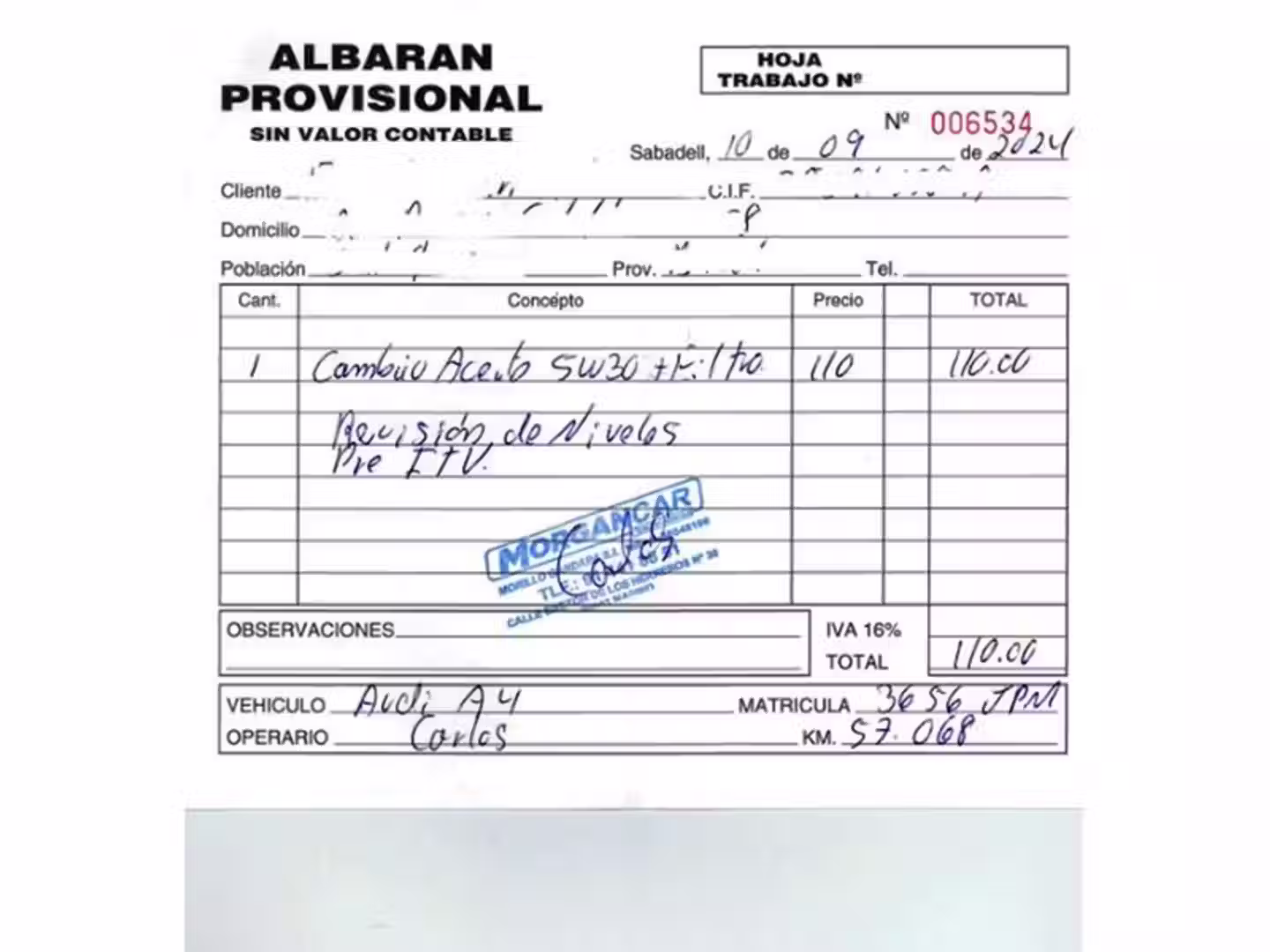 Mantenimiento