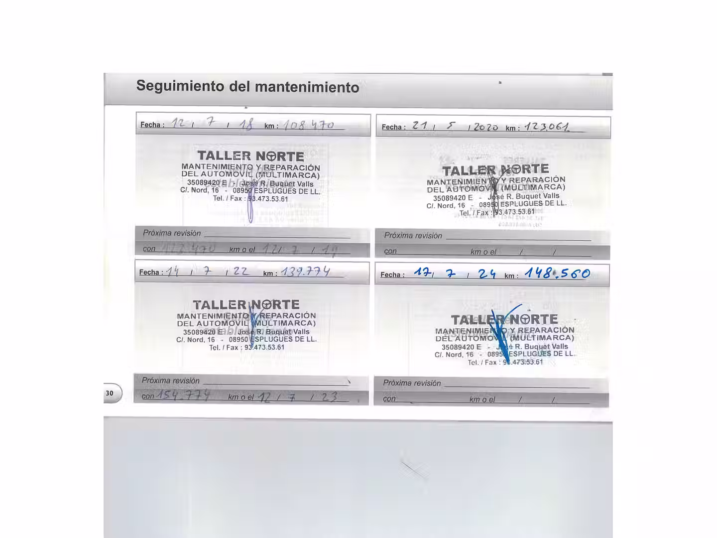 Mantenimiento