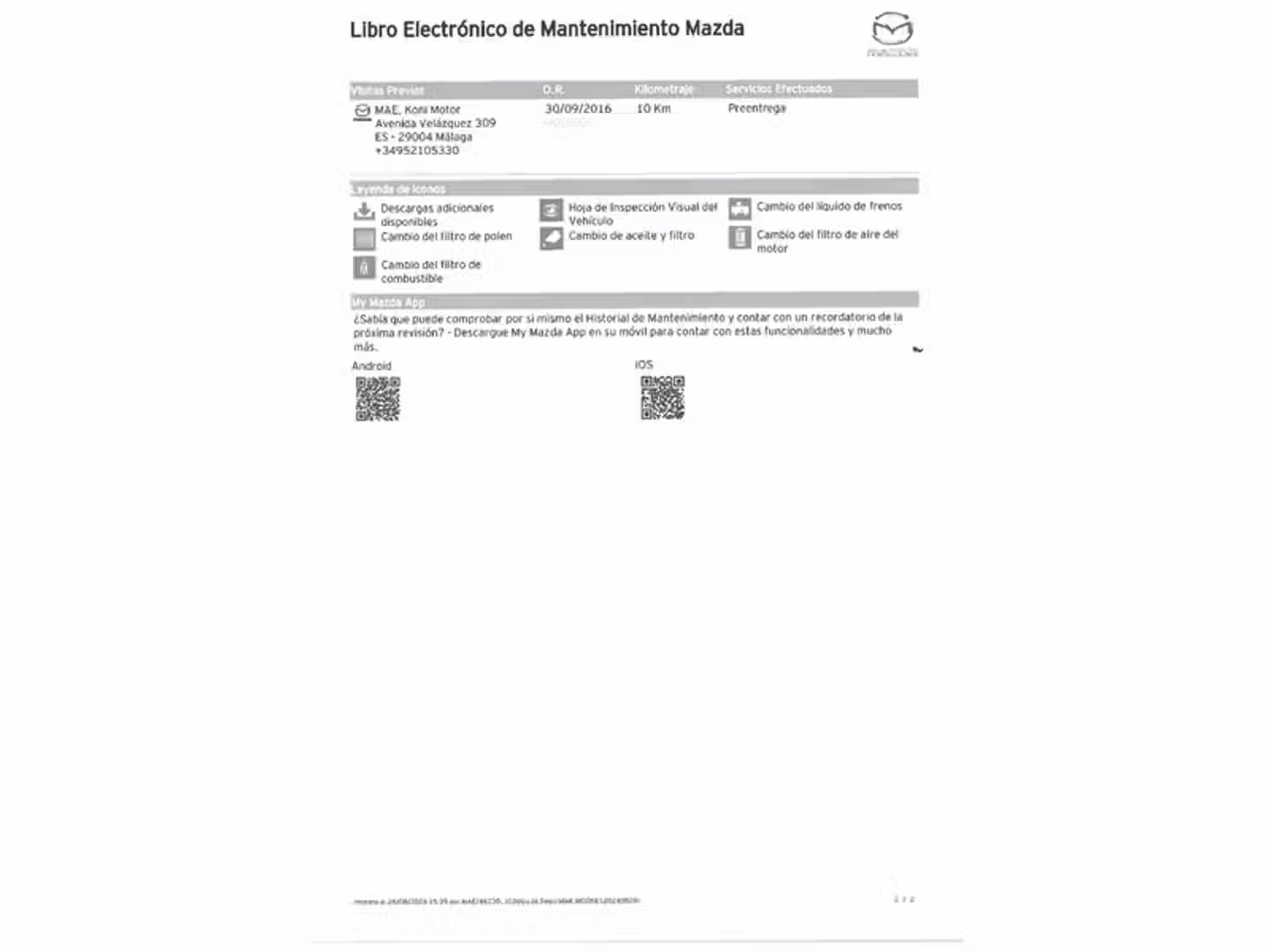 Mantenimiento