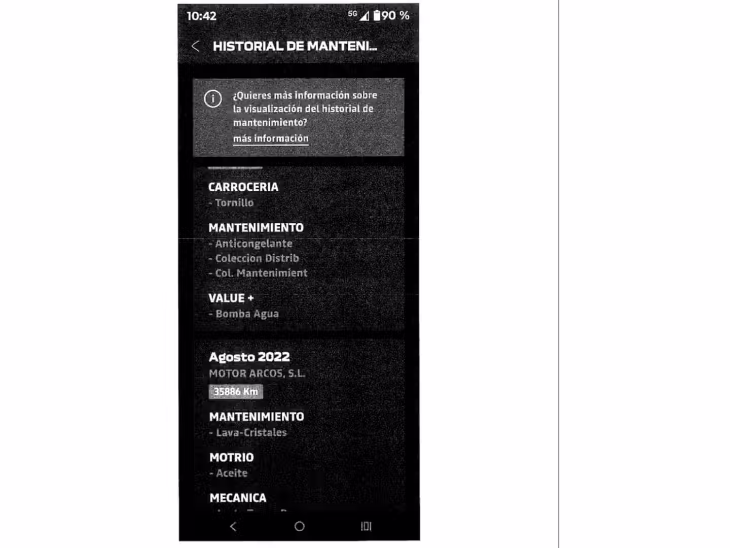 Mantenimiento
