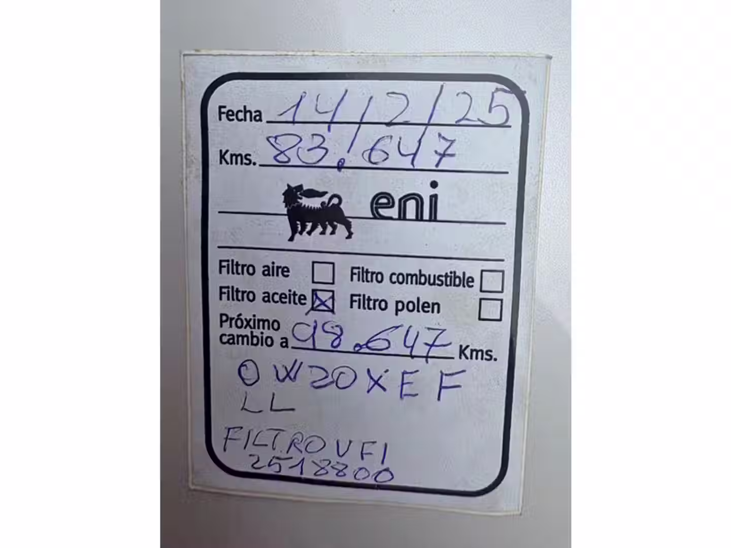 Mantenimiento