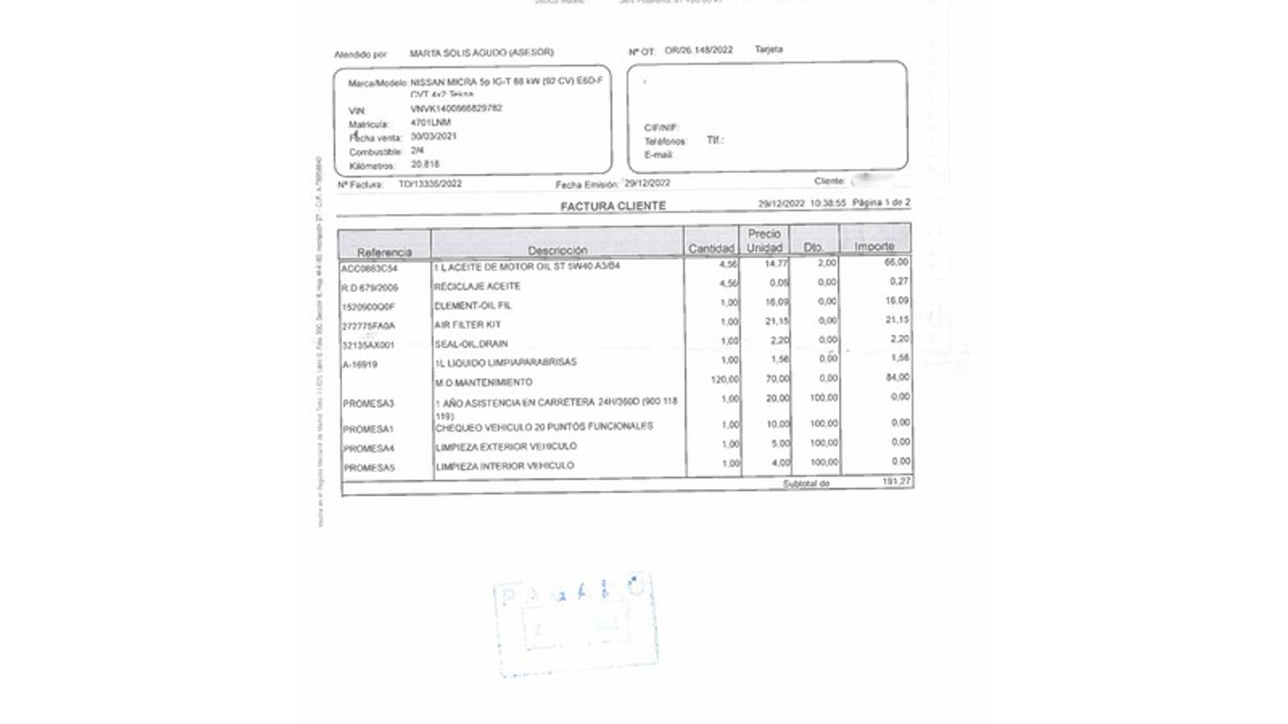 Mantenimiento