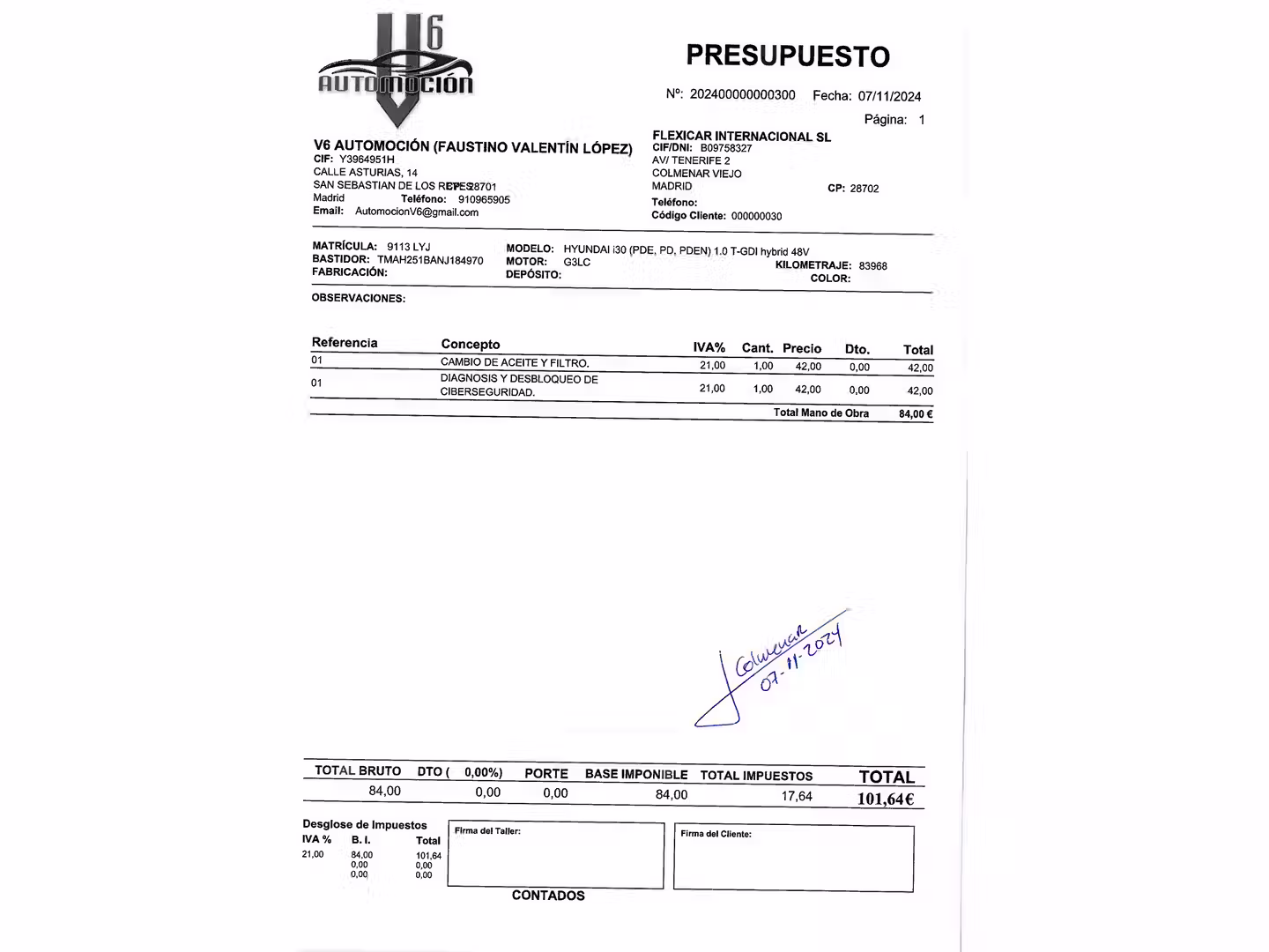 Mantenimiento