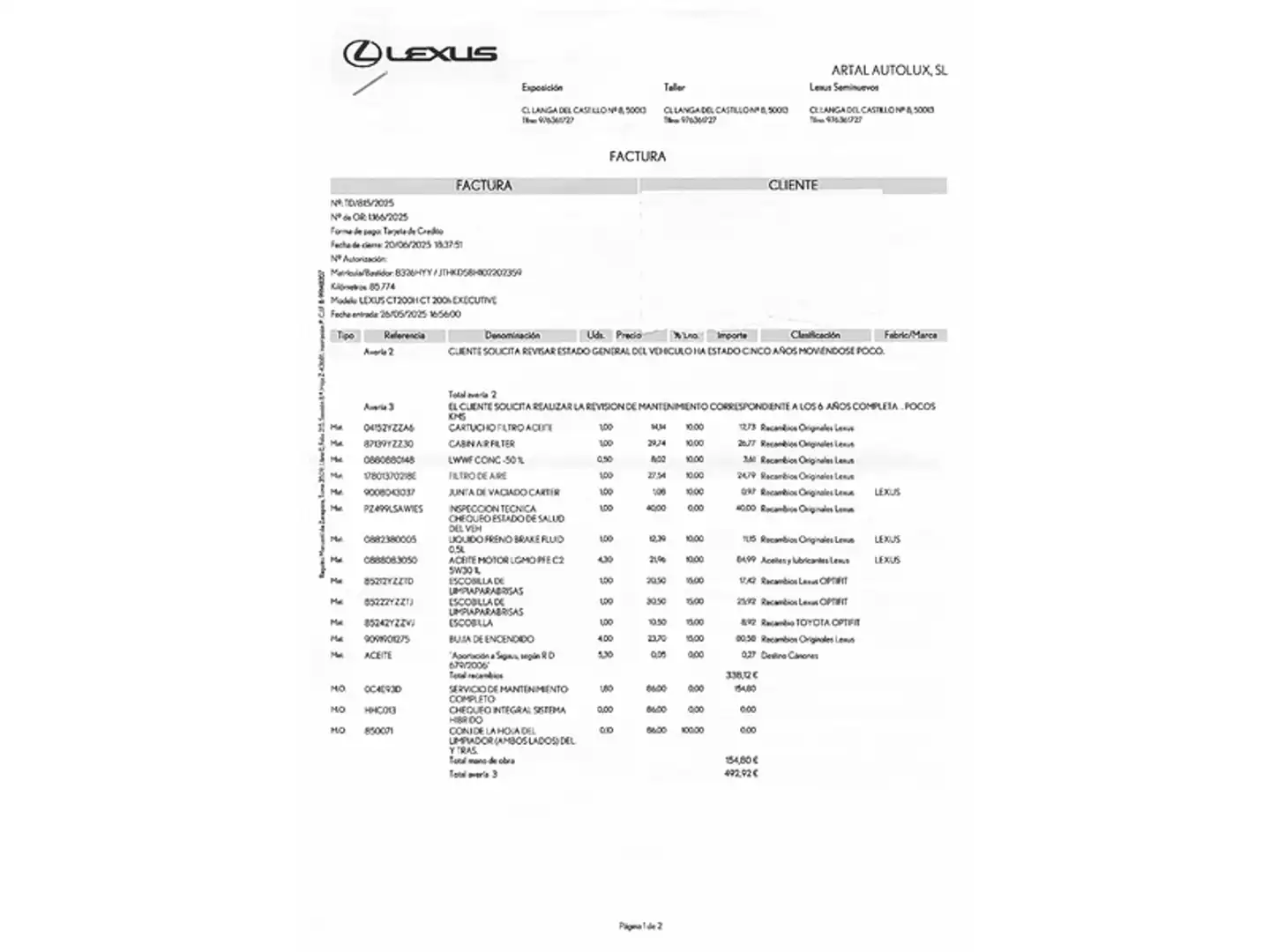 Mantenimiento