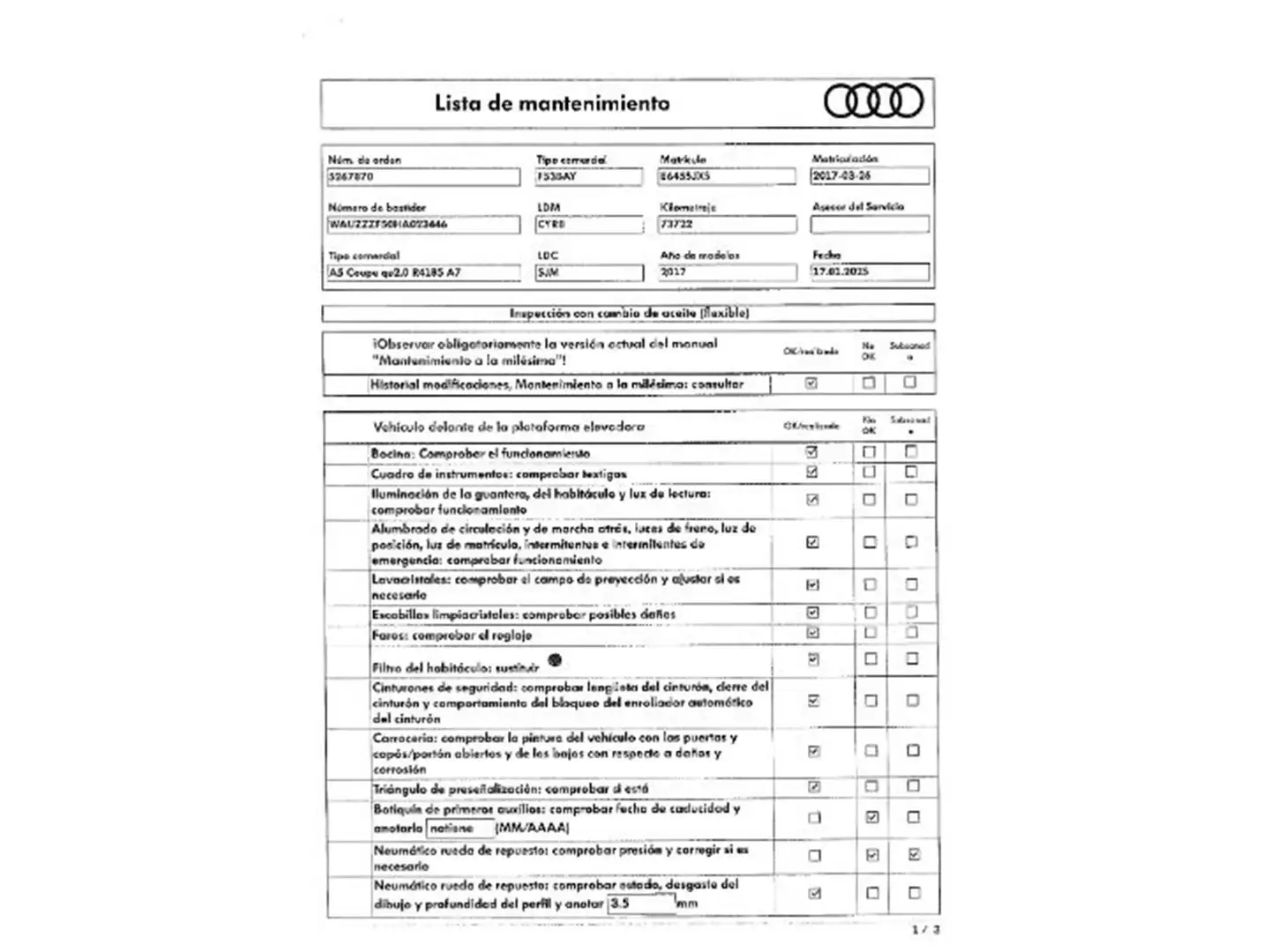 Mantenimiento