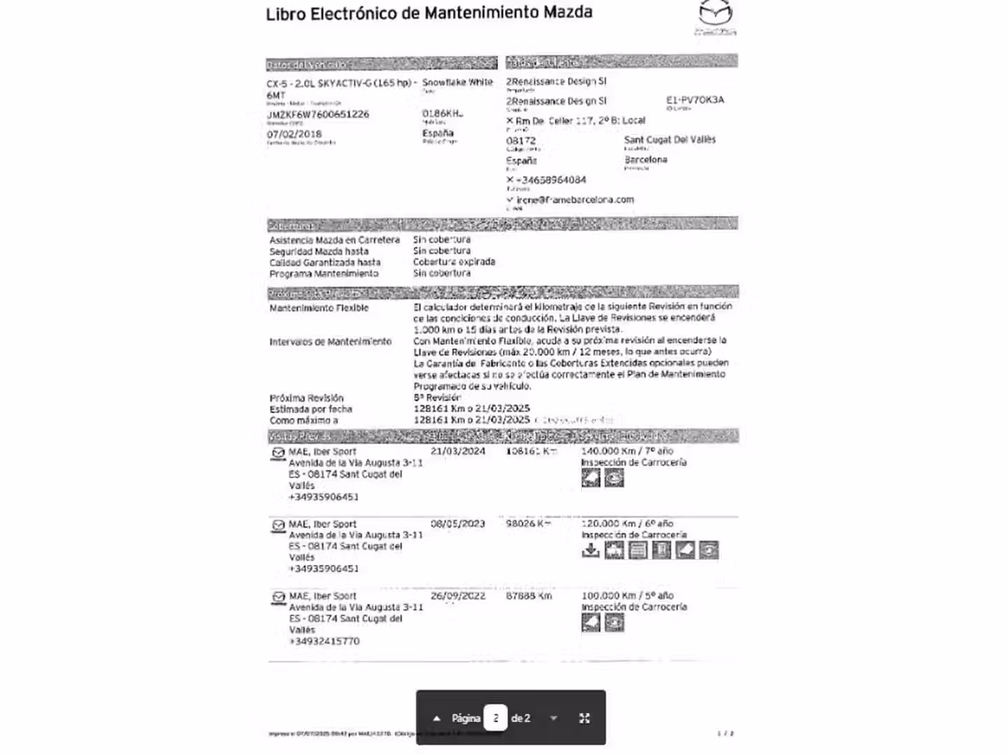 Mantenimiento