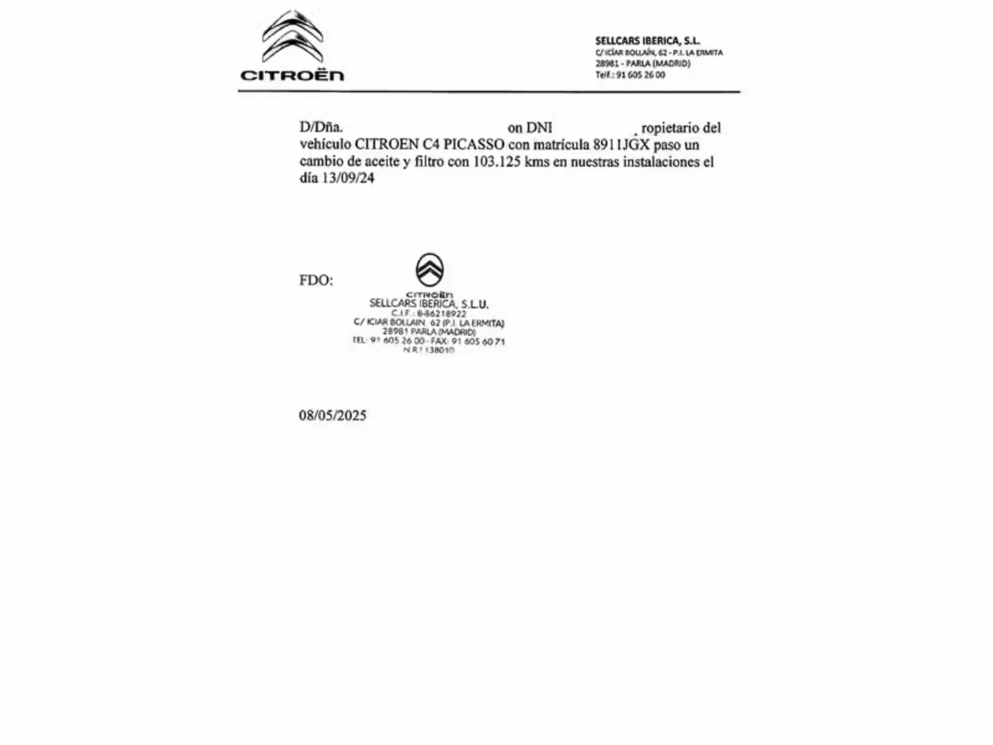 Mantenimiento